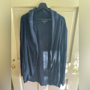 Barefoot Dreams Bamboo Chic Circle Cardigan Size 1X Dark Navy